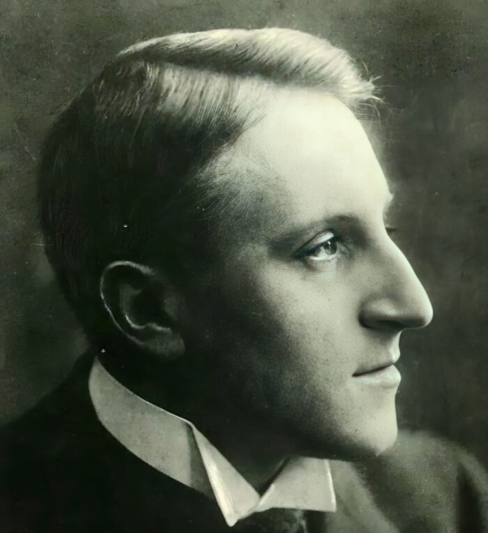 Carl von Ossietzky, etwa 26 Jahre, circa 1915